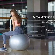 Pelota de equilibrio de yoga fitness, accesorio de yoga pilates, pelota central de yoga a prueba de explosiones