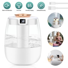 1.3L Humidifier W/ Intelligent Humidity Display Dual Nozzle Design Low Noise