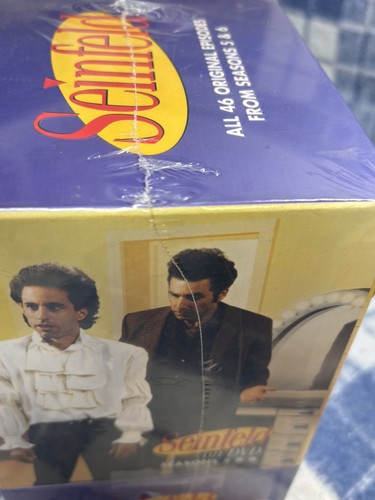 Seinfeld Season 5 & 6 DVD set - 46 episodes with puffy shirt & script *SEALED* - Foto 12 di 16
