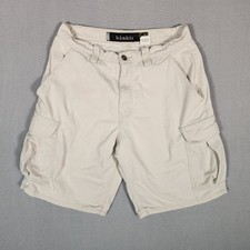 Vintage Levis Silver Tab Shorts Mens 30 Khakis Beige Cargo Pockets 90s Skater