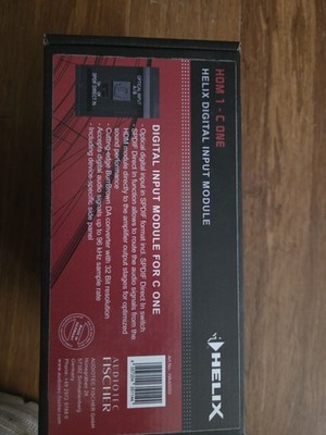 AUDIOTEC FISCHER Hdm 1- C One HELIX DIGITAL INPUT MODULE