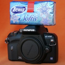 Olympus E-410 nur Body + Zubehörpaket guter Zustand 10 Megapixel ++Händlerware++