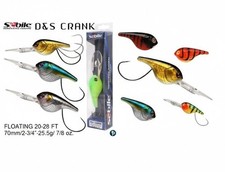 Sebile D&S Crank 70 Deep Diving Crankbait 2.75" 7/8oz 20-28' - Choose Color