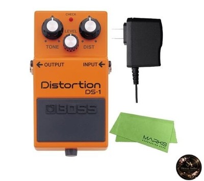 BOSS Distortion DS-1 +PSA-100S2 Marks Original Tuchset
