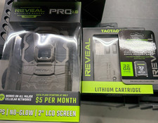 Tactacam Reveal Pro 3.0 Cellular Trail Camera With External Solar Panel SD Card