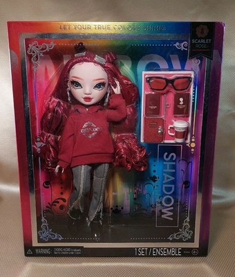 New Rainbow High Shadow High Scarlet Rose Red Fashion Doll 