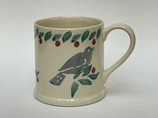 EMMA BRIDGEWATER RARE Christmas Partridge Prototype 1/3 Pint Mug for ?Next? 1988