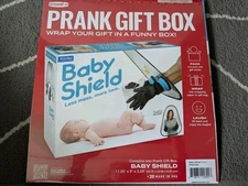 Baby Shield - Prank Gift Box - Wrap Real Present in Gag Fake Box - New & Sealed