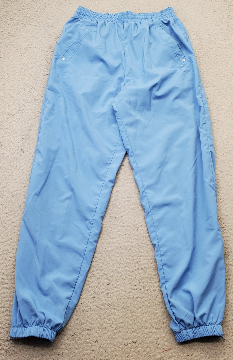 IXSPA Jogger Pants Womens Small Blue Running Training Ankle Zip