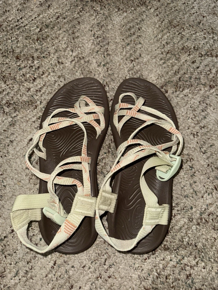 Sandalias Chaco con tiras senderismo al aire libre 8 para mujer Cloud X2 JCH108036 Foto 4 de 4