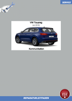 PDF VW Touareg (18 ➤) Reparaturanleitung Kommunikation Radio Navi