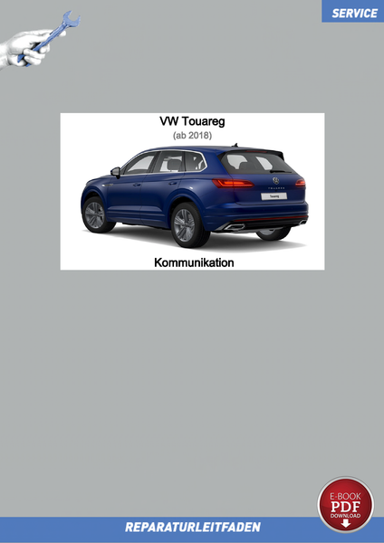 PDF VW Touareg (18 ➤) Reparaturanleitung Kommunikation Radio Navi-image