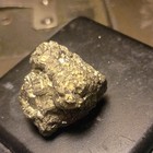 Pyrite Crystal Cluster Specimen Metallic Cubic Crystals Mineral Display Piece — photo 2
