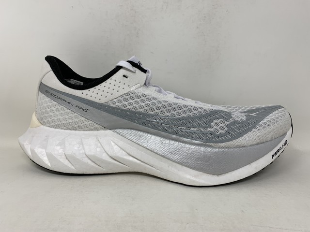 Men's Saucony Endorphin Pro 4, White/Silver, 11 D Medium US | eBay