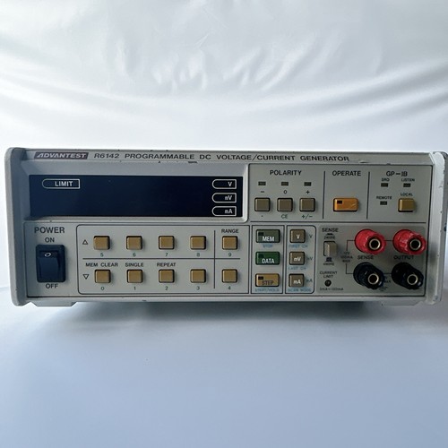 ADVANTEST R6142 Programmable DC Voltage Current Generator USED