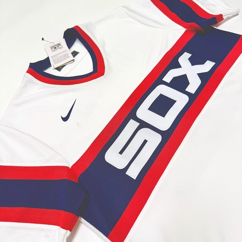 $135 NWT Authentic NIKE Cooperstown Chicago White Sox Frank Thomas Jersey MEDIUM