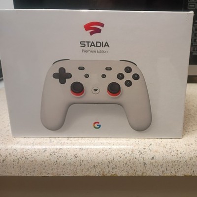 Google Stadia H2B Premiere Edition Controller White - Brand New