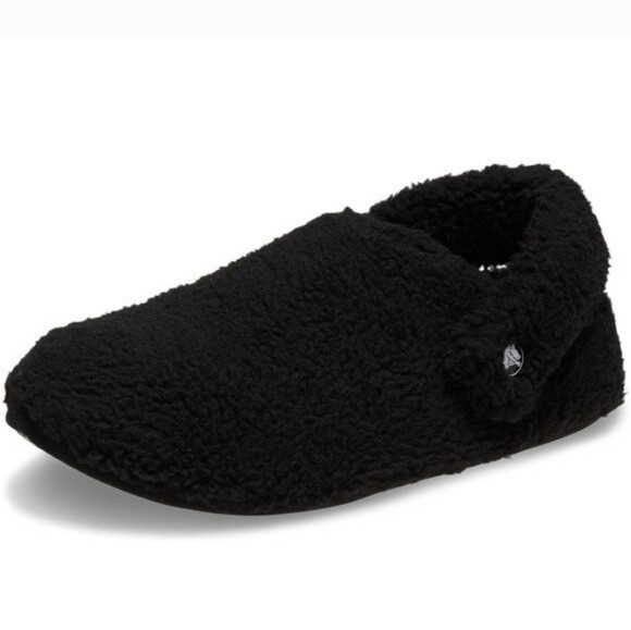 Crocs Classic Cozzzy Slipper Black Mens 7 Womens 9
