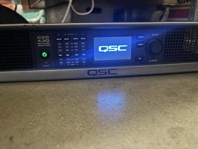 QSC CXD 4.3Q Networked 4 Channel Power Amplifier