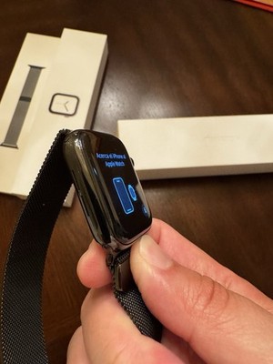 Apple Watch4 アップルウォッチ　ブラック Apple Watch Series 4 44 mm Space Black Stainless Steel Case with