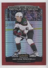 2022 O-Pee-Chee Platinum Marquee Rookies Red Prism 62/199 Matias Maccelli 07fo