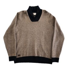 Lacoste Designed in France Men's Wool  Cashmere Blend Pullover Sweater, Size 6