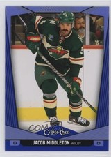 2024-25 O-Pee-Chee Blue Border Jacob Middleton #15 1u6