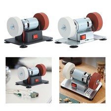 Mini amoladora de banco enchufe de EE. UU. equipo hágalo usted mismo para afilar casa granja