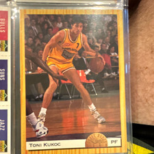 Fleer Ultra 1993-94 Toni Kukoc Rookie #16 Chicago Bulls NBA Basketball Card. rookie card picture