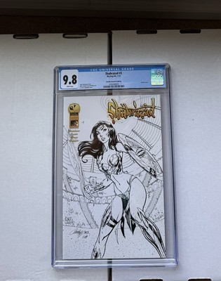 #ad Shahrazad #3 CGC 9.8 J Scott Campbell Sketch Cover 2013 $120.00