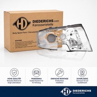 Hauptscheinwerfer Rechts Diederichs 7840080 FÜR Skoda Frontscheinwerfer