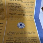 Rare New York City 1947 Subway Map American Legion Convention NY Telephone Co. — photo 10