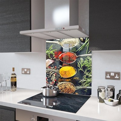 Glas Spritzschutz asiatische Gewürze und Zubehör - hergestellt von Premier Range