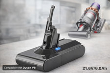 Batteria per Aspirapolvere Dyson V8 SV10 V8 Absolute Fluffy 6000mAh 6Ah Al Litio