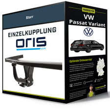 Starre Anhängerkupplung für VW Passat Variant 14-24 B8 Typ 3G5 / CB5 Oris NEU