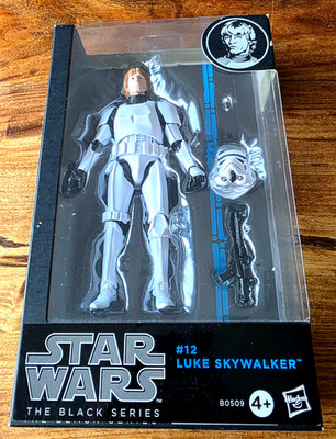 STAR WARS Black Series 6'' Luke Skywalker Stormtrooper Disguise Blue Line NEU