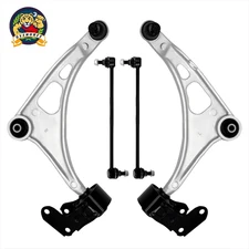 4 Kit Front Lower Control Arms w/ Ball Joint Sway Bars for 2014-2020 Acura MDX