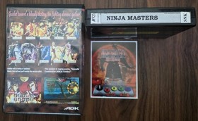 Neo Geo MVS  Ninja Master's with Shock box