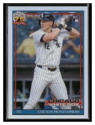 2026 Topps Chrome #91CB-16 Colson Montgomery 35th Anniversary Rookie Refractor