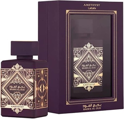 Lattafa Bade'e Al Oud Amethyst 100ml EDP Unisex Parfum Original Rose Oud Vanille