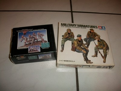 Konvolut Figuren 1:35 (2) Dragon, Warriors, Tamiya, Miniart..lohnt in OVP..Bild!
