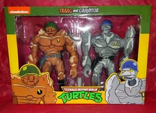 NECA Teenage Mutant Ninja Turtles Traag  & Granitor Figure 2-Pack New Open NRFB