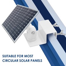Aluminium Solarpanel Halterung für Dachrinne 360 Rotation 180 Neigbar