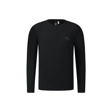FILA Fitness Casual Fashion Simple Loose Knit Long Sleeve T-Shirt