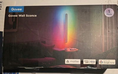 #ad #ad 1 Govee Wall Sconce Smart RGBIC Wall Light Works w Alexa Sealed $70.00