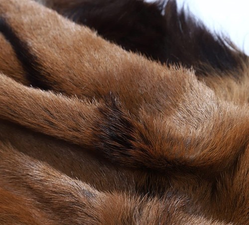 4 Pieces Real Tanned Skin Fur Pelts Soft Goat Leather Hide Mats 14x18inch US - Picture 12 of 12