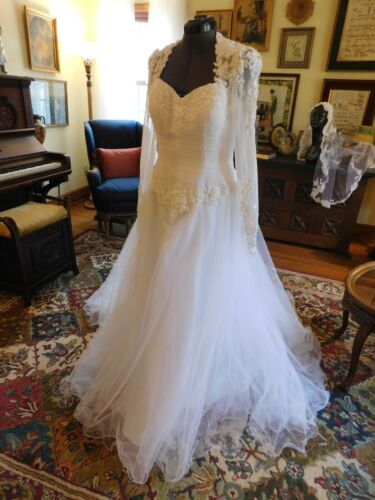 TODAYFUL Embroidery Voile Long Sleeve Dress, Sheer Fabric, Women 