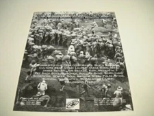 RAMONES Rollins Band SOUL ASYLUM Black Sabbath KISS Slayer 1994 Promo Poster Ad