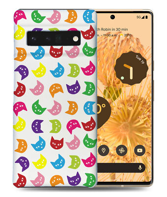 CASE COVER FOR GOOGLE PIXEL|RAINBOW KITTEN CAT PATTERN #1