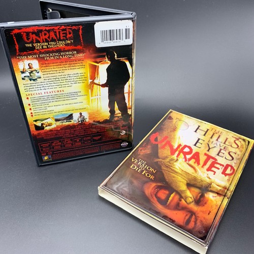 Hills Have Eyes DVD Unrated Limited Edition Movie Horror Slasher - Imagen 3 de 5